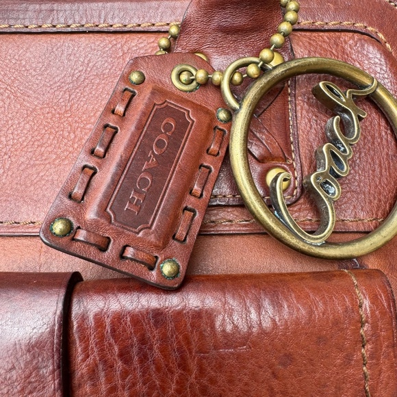 Coach Vintage 65th Bleeker Legacy Thompson Bag Vachetta Leather RARE 11373 - Picture 3 of 16